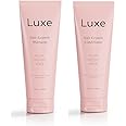 Luxe Cosmetics - Hair Growth Combo - Shampoo + Conditioner -Plant-Based Formula for Thicker, Fuller Hair, Every day Shampoo for Shinier Hair