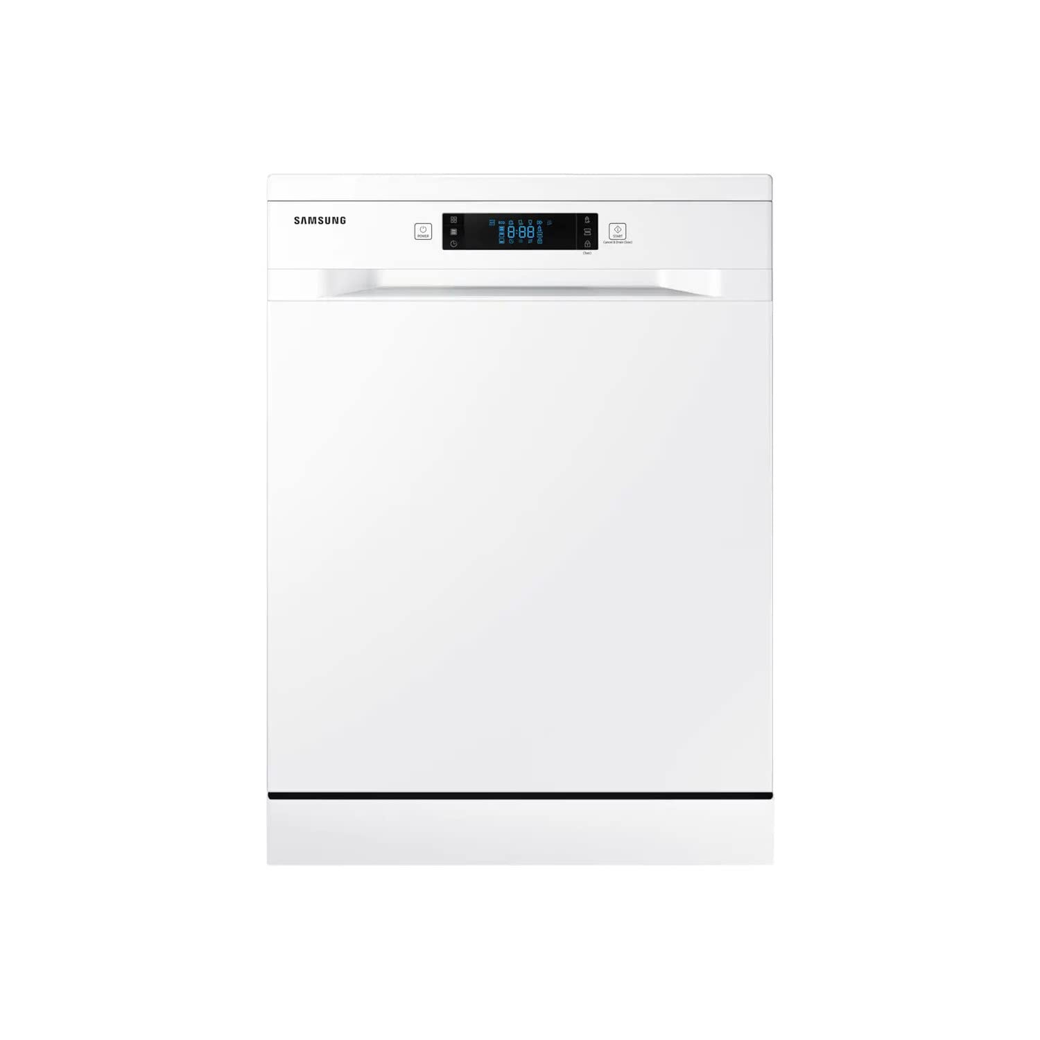 Samsung DW60M6050FW Freestanding 14 Place White Dishwasher with Express Wash & Flexible Interior