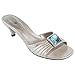 LINDSAY PHILLIPS Switchflops Sharyn Slide Snap Shoe Champagne 8.5