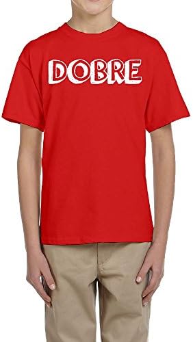 MJCoulombe Boys Girls Dobre Brothers Fashion Short Sleeve Top T Shirt Youth Funny Tee Small