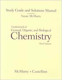 Fundamentals Of General Organic And Biological Chemistry