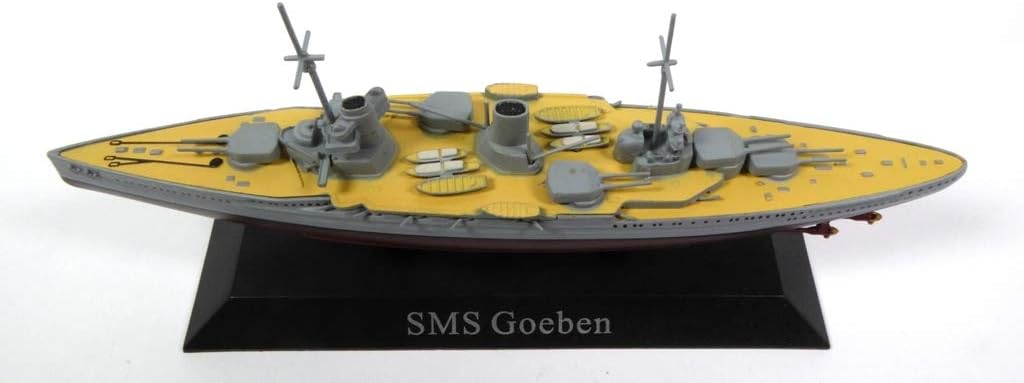 DeAgostini SMS Goeben 1911 Battleship 1/1250 WS21, Small