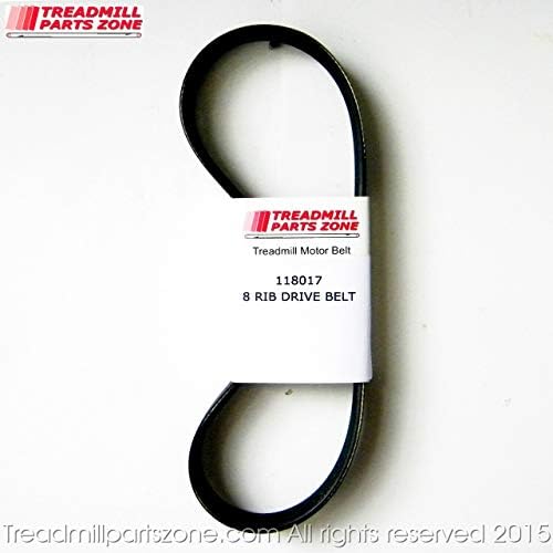 TreadmillPartsZone Replacement for Image 16.0Q Treadmill Model IMTL41531 Motor Belt 118017
