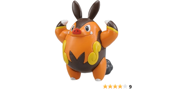 Takaratomy Pokemon Black And White Monster Collection Figure M 016 Chaobu Pignite Amazon Sg Toys