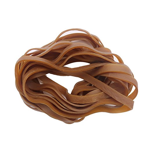 HRX Package Large Thick Rubber Bands, 30 PCS Heavy Duty File Elastic Rubber Bands for Home Kitchen Office Workshop Warehouse(L7.87 x W0.39 x THK0.09 inches)