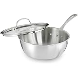Calphalon Tri-Ply Stainless Steel 3-Quart Chef's Pan with Cover