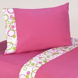 Amazon.com: Sweet Jojo Designs 3pc Twin Sheet Set for Pink