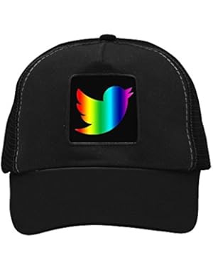 Unisex LGBT Twitter Dove Trucker Hat Adjustable Mesh Cap