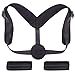 Aroamas Posture Corrector for Women & Men, Relieves Upper Back & Shoulders Pain, Corrects Slouching, Hunching & Bad Posture, Clavicle Support Adjustable Brace, Chest 28