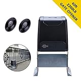 G.T.Master Sliding Automatic Gate Opener Kit - Driveway Security Door Operator Hardware Kit with Two Remotes Control and Infrared Photocell Sensor for Sliding Gates up to 2200lb and 40ft Long (GT2200)