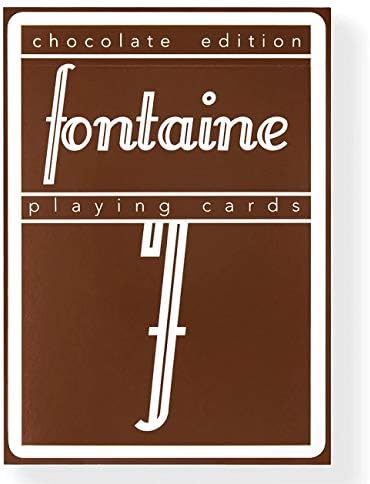 Fontaine Chocolate Edition Playing Cards Limited Edition Deck by Zach Mueller
