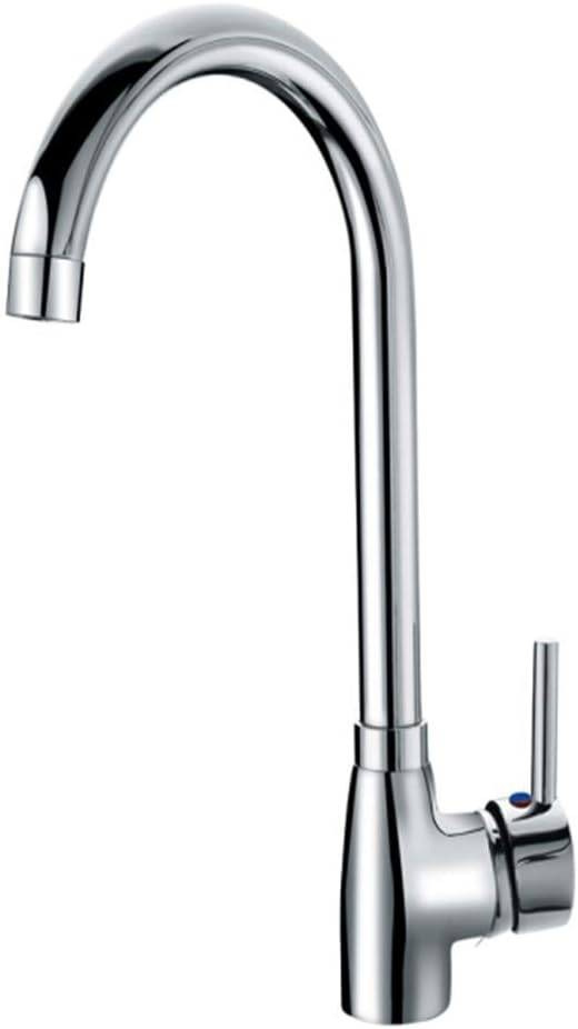 Grifo para fregadero de cocina moderno de acero inoxidable y cobre