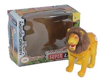 moving lion toy