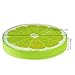 ONEVER 3D Cartoon Chair Seat Sofa Back Stuffed Cushion For Decor Home Office Car Plush Play Toy Throw Pillow (Green Lemon)