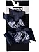 French Toast Kid's School Uniform Bow Hair Accessories, 3-pack, Navy Blue & White, One Size