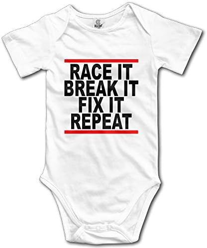 Race It Break It Fix It Repeat Kids Jumpsuit
