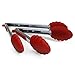 Kitchen Tongs and Stainless Steel Silicone Cooking and Serving Utensils, Set of 2, 10 and 13.5 Inch