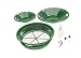 SE Prospector's Choice Gold Panning Kit and 2 Green Pans (7 PC.) - GP5-KIT107