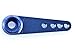 Apex RC Products Blue 25T Futaba / Savox Aluminum Servo Horn - 3 Pack #8027
