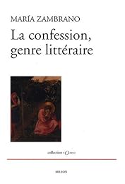 La  confession, genre littéraire