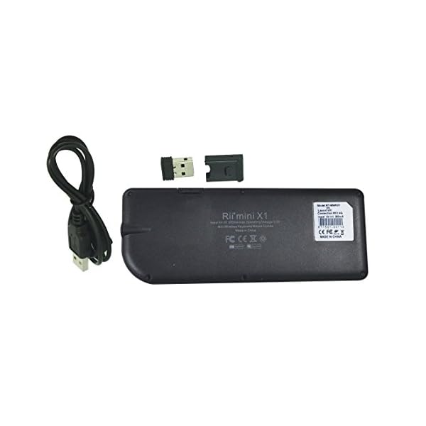 Rii-K01X1-24-GHz-Mini-Wireless-Keyboard-with-Mouse-Touchpad-Remote-Control-KODI-XMBC-Remote Rii X1 Mini Wireless Keyboard, Smart TV Keyboard, Wireless Keyboard with Touchpad, Mini Keyboard with Remote Control for…