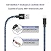 MFi Certified iPhone Charger Lightning Cable 5Pack 3FT 3FT 6FT 6FT 10FT Nylon Braided USB Charging & Syncing Cable Compatible with iPhone Xs MAX XR X 8 8 Plus 7 7 Plus 6s 6s Plus 6 6 Plus and More