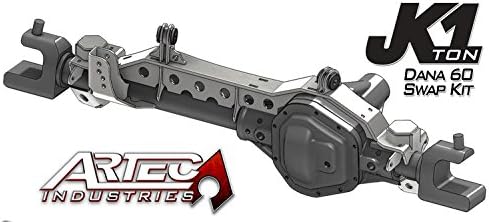 Artec Industries JK6012-GNKQ JK 1 Ton Front Dana 60 Swap Kit W/Currie Johnny Joints