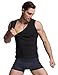 Mens Body Shapers Vest Slimming Sweat Tummy Fat Burner Tank Top for Weight Loss XXXL by Glamours
