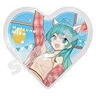『プロジェクトセカイ カラフルステージ! feat. 初音ミク』イラストレーターコラボ ハート型アクリルブロック ワンダーランドのセカイの初音ミク