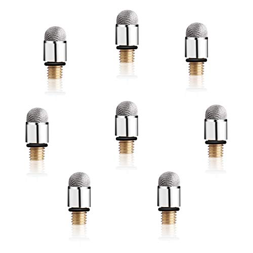 Mixoo Replacement Mesh Tips for Mixoo Disc & Mesh Tip 2 iin 1 Series Stylus Pen Only, 8 Pack