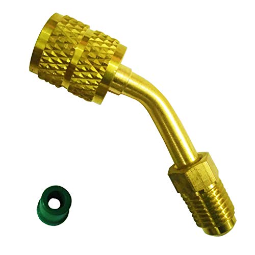 image for JIANZHENKEJI R410a Adapter for Mini Split HVAC System, Converts New R4