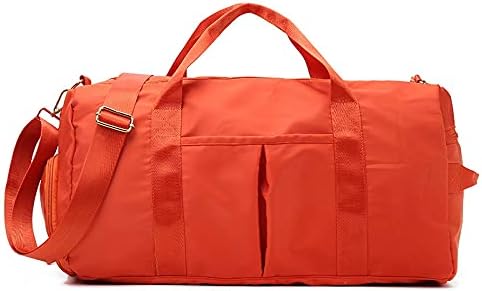 SSDD Travel Duffel Bag Gym Sports Duffle Bag with Wet Pocket