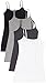 4 Pack Active Basic Women's Basic Tank Tops,Large,White/Charcoal/Black/H Gray