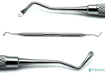Dental Restorative Excavator 19w Spoon 2mm Premium Double Ended Instrument