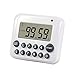 WiseField Digital Kitchen Timer Countdown Up Loud Alarm Timer Magnetic Large Screen Cooking Timer, Directly Input Numbers