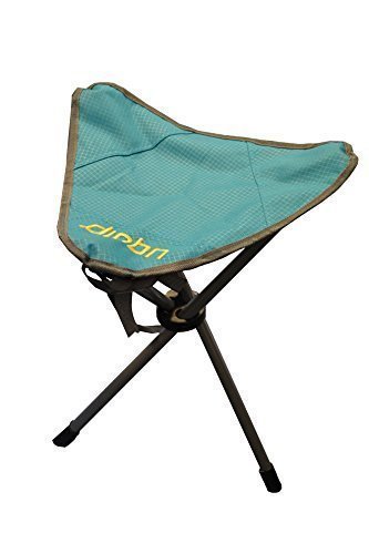 Uquip Darcy Portable Folding Stool for Camping and Sports – Petrol/Gray