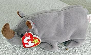 spike the rhino beanie baby 1996