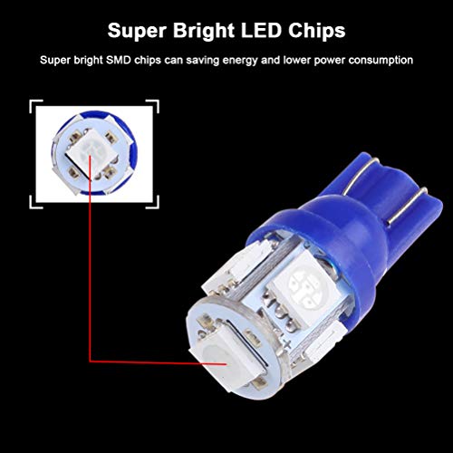3 cciyu+T10+5+5050+SMD+Bulb+Instrument