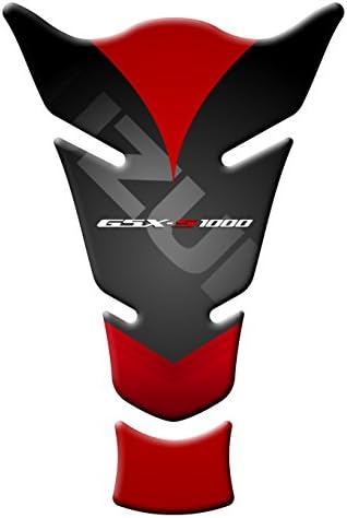 TANK PAD Resin Paraserbatoio 3D SUZUKI GSXS For MOTO GP - 1000 108 red
