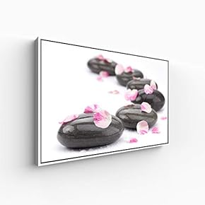 Canvas Wall Art for Living Room, Bedroom Spa Framed Canvas Prints for Home Decoration Ready to Hang - 16"x24" inches