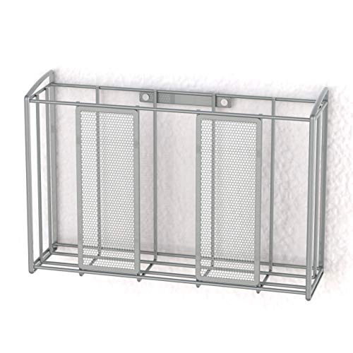 SimpleHouseware Over Door Organizer, Mesh Silver Pricepulse