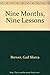 Nine Months, Nine Lessons by