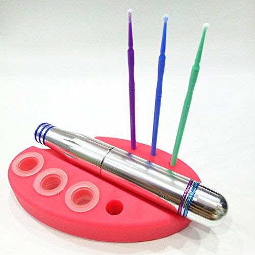 SMYTShop Machine Holder Permanent Makeup Tattoo Microblading Silicone Pigment Ink Cup (Pink)