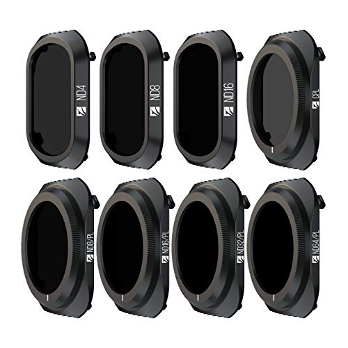 Freewell All Day – 4K Series – 8Pack ND4, ND8, ND16, CPL, ND8/PL, ND16/PL, ND32/PL, ND64/PL Camera Lens Filters Compatible with DJI Mavic 2 Pro Drone - Thumbnail 5
