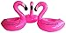 Pool Float Fun Flamingo Inflatable - Pool Toy and Cup Holder (9 per package). Great for Pool parties, Bath time, Drink Holder and Decoration