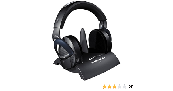 Sennheiser RS40 HiFi Wireless Supra-Aural Headphone (Discontinued by  Manufacturer) : Electronics