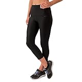 RBX Active Women's Body Contouring High Waisted Crop Capri Compression Leggings