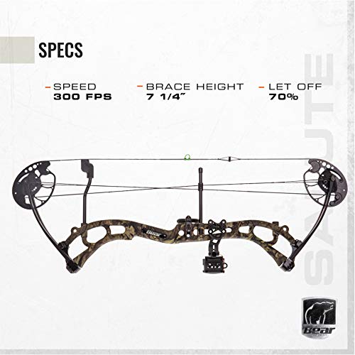 image for Bear Archery Salute Ready to Hunt Compound Bow Includes Trophy Ridge S