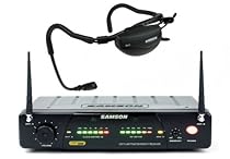 Samson AirLine 77 Headset True Diversity UHF Wireless System with Fitness Microphone (Channel N3)
