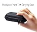 AGPTEK MP3 Player Case, Portable Music Player Case with Metal Carabiner Clip for 1.8 inch MP3 Players, iPod Nano, iPod Shuffle Black